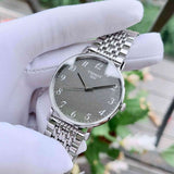 Buy Shop Tissot T Classic Everytime Quartz Black Dial Silver Steel Strap Watch for Men - T109.410.11.072.00 USA Online