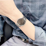 Buy Shop Tissot T Classic Everytime Quartz Black Dial Silver Steel Strap Watch for Men - T109.410.11.072.00 USA Online