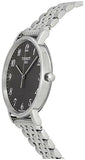 Buy Shop Tissot T Classic Everytime Quartz Black Dial Silver Steel Strap Watch for Men - T109.410.11.072.00 USA Online