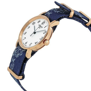 Buy Shop Tissot T Classic Everytime Small White Dial Blue NATO Strap Watch For Women - T109.210.38.032.00 USA Online