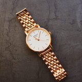 Buy Shop Tissot T Classic Everytime Small White Dial Rose Gold Mesh Bracelet Watch For Women - T109.210.33.031.00 USA Online