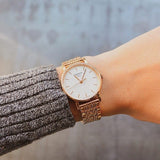 Buy Shop Tissot T Classic Everytime Small White Dial Rose Gold Mesh Bracelet Watch For Women - T109.210.33.031.00 USA Online