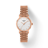Buy Shop Tissot T Classic Everytime Small White Dial Rose Gold Mesh Bracelet Watch For Women - T109.210.33.031.00 USA Online