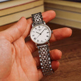 Buy Shop Tissot T Classic Everytime Small White Dial Silver Mesh Bracelet Watch For Women - T109.210.11.033.00 USA Online