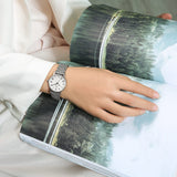 Buy Shop Tissot T Classic Everytime Small White Dial Silver Mesh Bracelet Watch For Women - T109.210.11.033.00 USA Online