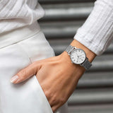 Buy Shop Tissot T Classic Everytime Small White Dial Silver Mesh Bracelet Watch For Women - T109.210.11.033.00 USA Online