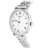 Buy Shop Tissot T Classic Everytime Small White Dial Silver Mesh Bracelet Watch For Women - T109.210.11.033.00 USA Online