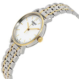 Buy Shop Tissot T Classic Everytime Small White Dial Two Tone Mesh Bracelet Watch For Women - T109.210.22.031.00 USA Online
