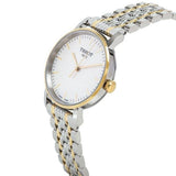 Buy Shop Tissot T Classic Everytime Small White Dial Two Tone Mesh Bracelet Watch For Women - T109.210.22.031.00 USA Online