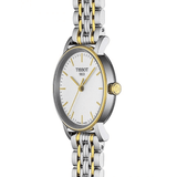 Buy Shop Tissot T Classic Everytime Small White Dial Two Tone Mesh Bracelet Watch For Women - T109.210.22.031.00 USA Online