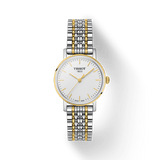 Buy Shop Tissot T Classic Everytime Small White Dial Two Tone Mesh Bracelet Watch For Women - T109.210.22.031.00 USA Online