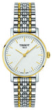 Buy Shop Tissot T Classic Everytime Small White Dial Two Tone Mesh Bracelet Watch For Women - T109.210.22.031.00 USA Online