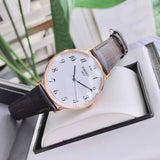 Buy Shop Tissot T Classic Everytime White Dial Black Leather Strap Watch For Men - T109.610.36.032.00 USA Online