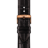 Buy Shop Tissot T Classic Everytime White Dial Black Leather Strap Watch For Men - T109.610.36.032.00 USA Online