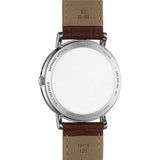 Buy Shop Tissot T Classic Everytime White Dial Brown Leather Strap Watch For Men - T109.410.16.033.00 USA Online