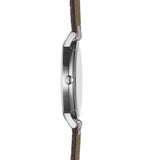 Buy Shop Tissot T Classic Everytime White Dial Brown Leather Strap Watch For Men - T109.410.16.033.00 USA Online