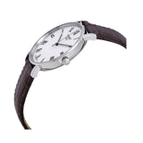 Buy Shop Tissot T Classic Everytime White Dial Brown Leather Strap Watch For Men - T109.410.16.033.00 USA Online