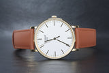 Buy Shop Tissot T Classic Everytime White Dial Brown Leather Strap Watch For Men - T109.410.36.031.00 USA Online