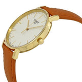 Buy Shop Tissot T Classic Everytime White Dial Brown Leather Strap Watch For Men - T109.410.36.031.00 USA Online