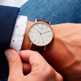 Buy Shop Tissot T Classic Everytime White Dial Brown Leather Strap Watch for Men - T109.610.36.031.00 USA Online