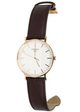 Buy Shop Tissot T Classic Everytime White Dial Brown Leather Strap Watch for Men - T109.610.36.031.00 USA Online