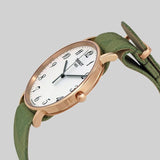 Buy Shop Tissot T Classic Everytime White Dial Green Nylon Strap Watch for Men - T109.610.38.032.00 USA Online