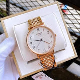 Buy Shop Tissot T Classic Everytime White Dial Rose Gold Mesh Bracelet Watch for Men - T109.610.33.032.00 USA Online