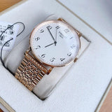 Buy Shop Tissot T Classic Everytime White Dial Rose Gold Mesh Bracelet Watch for Men - T109.610.33.032.00 USA Online