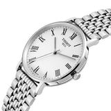 Buy Shop Tissot T Classic Everytime White Dial Silver Mesh Bracelet Watch For Men - T109.410.11.033.00 USA Online