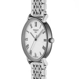 Buy Shop Tissot T Classic Everytime White Dial Silver Mesh Bracelet Watch For Men - T109.410.11.033.00 USA Online