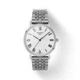Buy Shop Tissot T Classic Everytime White Dial Silver Mesh Bracelet Watch For Men - T109.410.11.033.00 USA Online