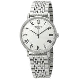 Buy Shop Tissot T Classic Everytime White Dial Silver Mesh Bracelet Watch For Men - T109.410.11.033.00 USA Online