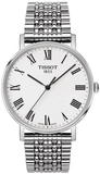 Buy Shop Tissot T Classic Everytime White Dial Silver Mesh Bracelet Watch For Men - T109.410.11.033.00 USA Online