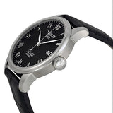 Buy Shop Tissot T Classic Le Locle Automatic Black Dial Black Leather Strap Watch For Men - T41.1.423.53 USA Online