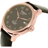 Buy Shop Tissot T Classic Le Locle Automatic Black Dial Black Leather Strap Watch For Men - T41.5.423.53 USA Online