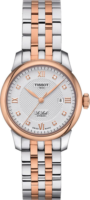 Buy Shop Tissot T Classic Le Locle Automatic Lady Silver Dial Two Tone Steel Strap Watch For Women - T006.207.22.036.00 USA Online