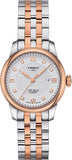 Buy Shop Tissot T Classic Le Locle Automatic Lady Silver Dial Two Tone Steel Strap Watch For Women - T006.207.22.036.00 USA Online