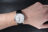 Buy Shop Tissot T Classic Le Locle Automatic Silver Dial Black Leather Strap Watch For Men - T41.1.423.33 USA Online