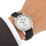 Buy Shop Tissot T Classic Le Locle Automatic Silver Dial Black Leather Strap Watch For Men - T41.1.423.33 USA Online