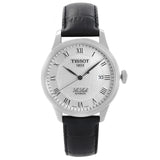 Buy Shop Tissot T Classic Le Locle Automatic Silver Dial Black Leather Strap Watch For Men - T41.1.423.33 USA Online