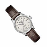 Buy Shop Tissot T Classic Le Locle Automatic Silver Dial Brown Leather Strap Watch For Women - T006.207.16.038.00 USA Online