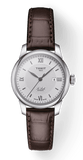 Buy Shop Tissot T Classic Le Locle Automatic Silver Dial Brown Leather Strap Watch For Women - T006.207.16.038.00 USA Online