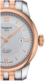 Buy Shop Tissot T Classic Le Locle Automatic Silver Dial Two Tone Steel Strap Watch For Women - T006.207.22.038.00 USA Online