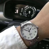 Buy Shop Tissot T Classic Le Locle Automatic White Dial Silver Steel Strap Watch For Men - T41.1.483.33 USA Online