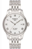 Buy Shop Tissot T Classic Le Locle Automatic White Dial Silver Steel Strap Watch For Men - T41.1.483.33 USA Online