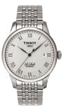 Buy Shop Tissot T Classic Le Locle Automatic White Dial Silver Steel Strap Watch For Men - T41.1.483.33 USA Online