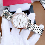 Buy Shop Tissot T Classic Le Locle Powermatic 80 Silver Dial Two Tone Steel Strap Watch For Men - T006.407.22.036.00 USA Online