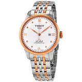 Buy Shop Tissot T Classic Le Locle Powermatic 80 Silver Dial Two Tone Steel Strap Watch For Men - T006.407.22.036.00 USA Online