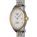 Buy Shop Tissot T Classic Le Locle Powermatic 80 Silver Dial Two Tone Steel Strap Watch For Men - T0064072203301 USA Online