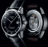 Buy Shop Tissot T Classic Luxury Black Dial Black Leather Strap Watch For Men - T086.407.16.051.00 USA Online